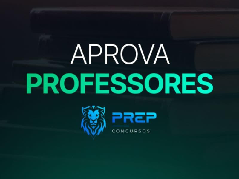 Capa do curso preparatório Aprova Professores