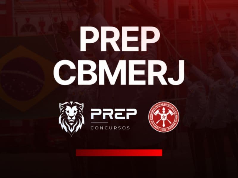 Capa do curso preparatório CBMERJ