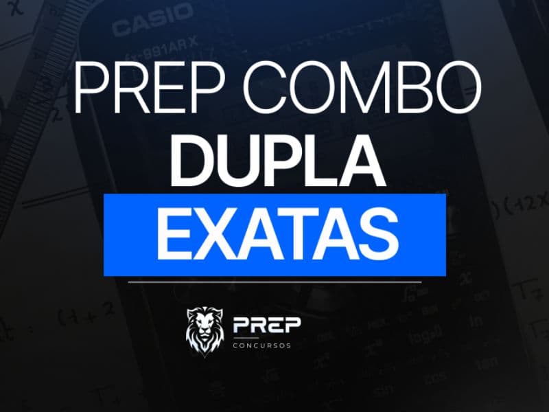 Capa do PREP Combo Dupla Exatas