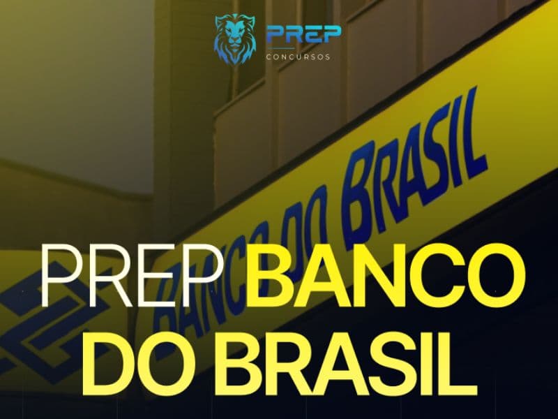 Capa do curso preparatório Banco do Brasil