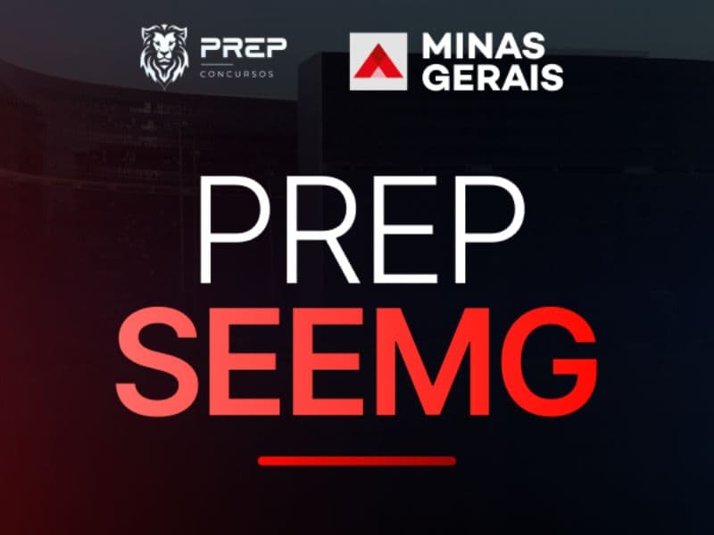 Capa do curso preparatório PREP SEEMG