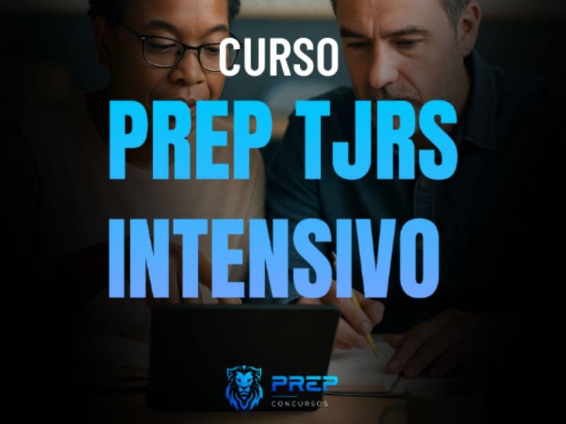 Capa do curso preparatório TJ RS - Técnico do Poder Judiciário 2025